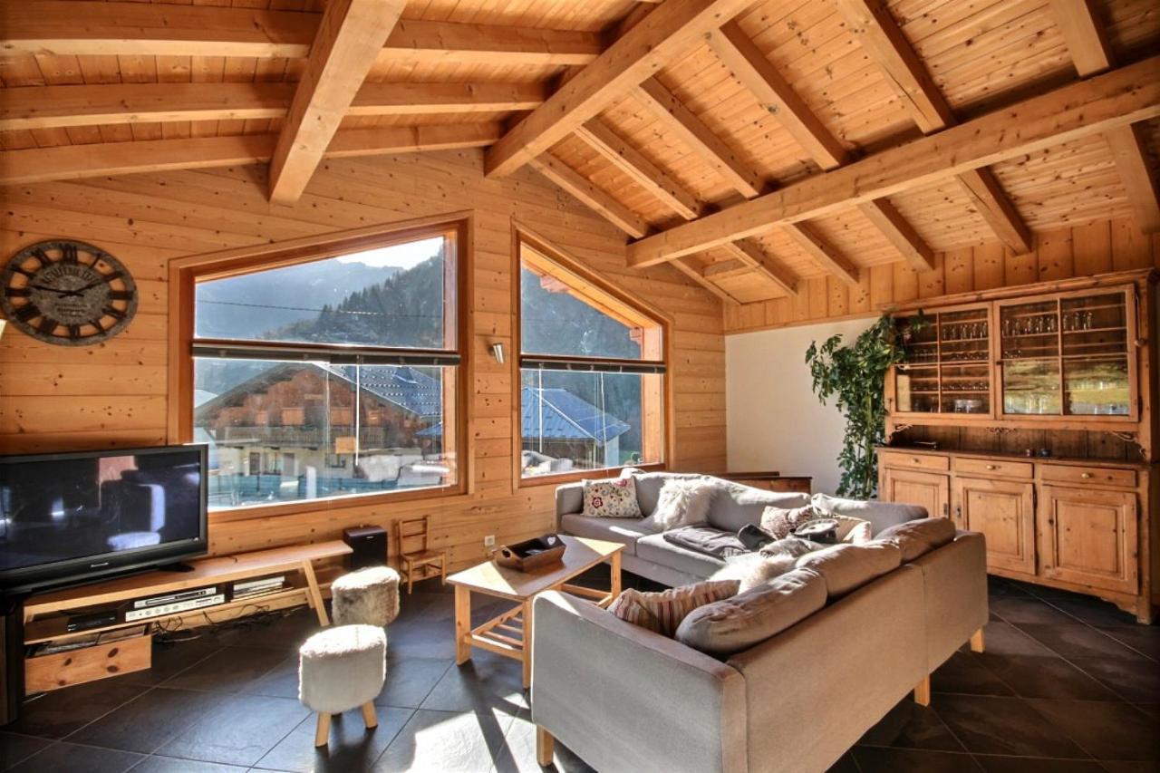 Chalet Individuel -Sauna - Wifi- Saint Jean D'Aulps - 14 Personnes - Chalet Coffy Exterior foto