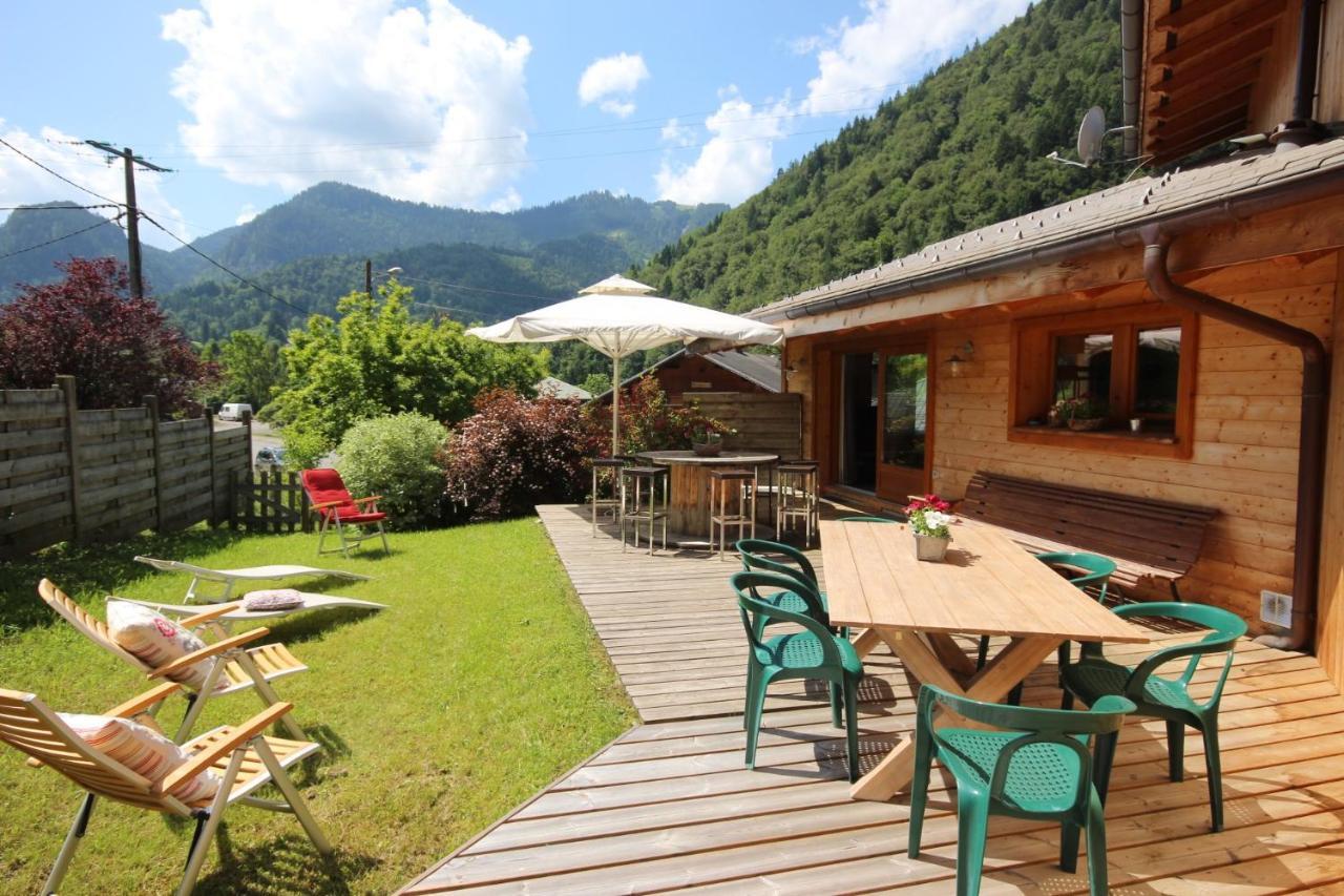 Chalet Individuel -Sauna - Wifi- Saint Jean D'Aulps - 14 Personnes - Chalet Coffy Exterior foto